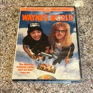 Wayne's World DVD - Black and Orange Cover
